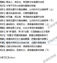 石雪峰初二语文下学期综合辅导直播课程-文件截图(3)